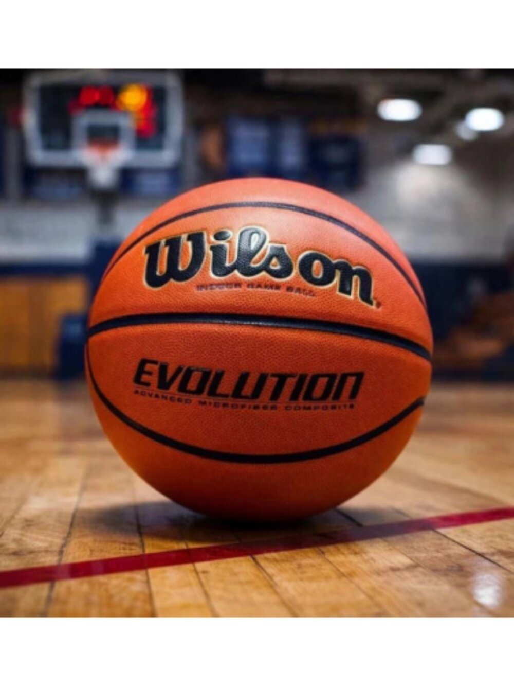 WILSON Men's Evolution Game Basketball (29.5")